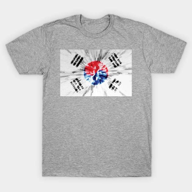 Extruded flag of South Korea T-Shirt by DrPen